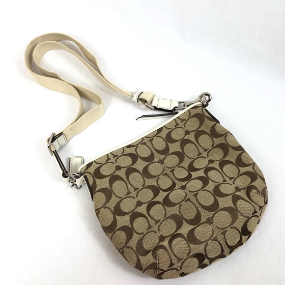 Coach Crossbody Signature Fabric Adjustable Strap - Picture 2 of 10